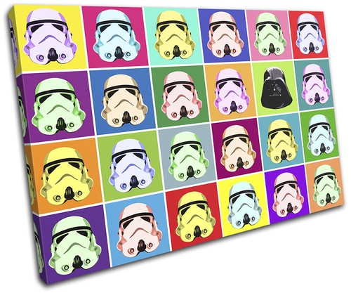 Star wars pop art movie - art, greats