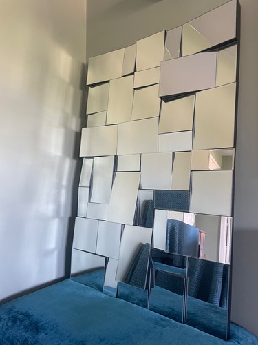 Large statement mirror art - large,