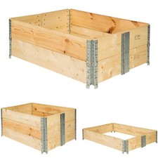 Raised vegetable garden bed