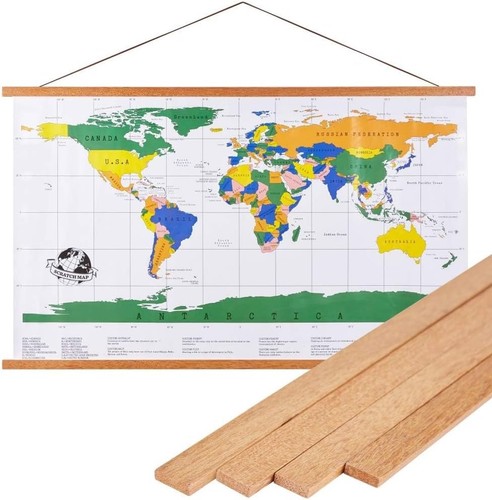 Poster hanger magnetic wooden - poster,