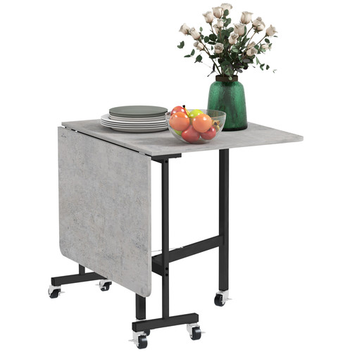 Drop leaf dining table grey - drop,