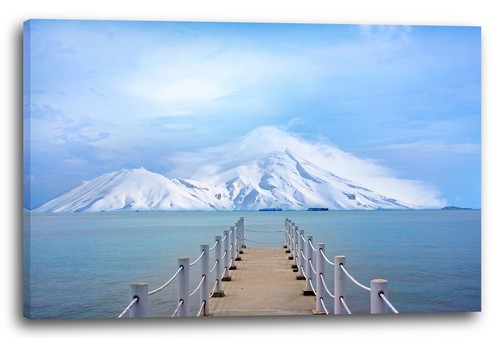 Canvas frames footbridge - canvas/frames,